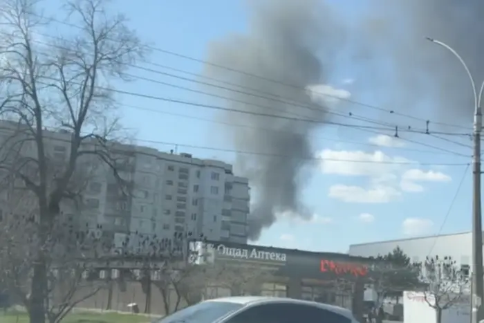 Взрыв в Сумах: город в дыму