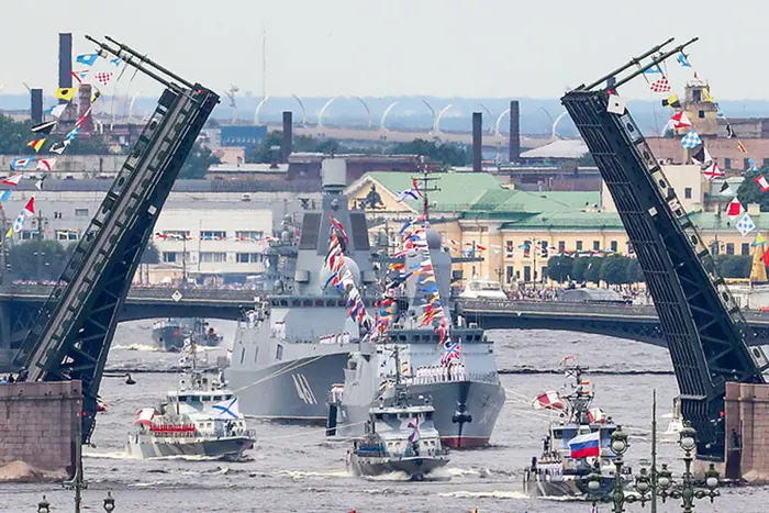 In Sankt Petersburg wurde die Hauptmarineparade abgesagt