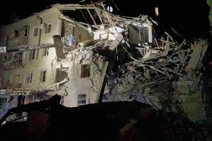Russia struck a high-rise building in Kramatorsk