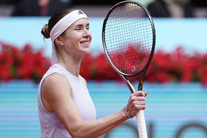 Svitolina at the tournament in Rome