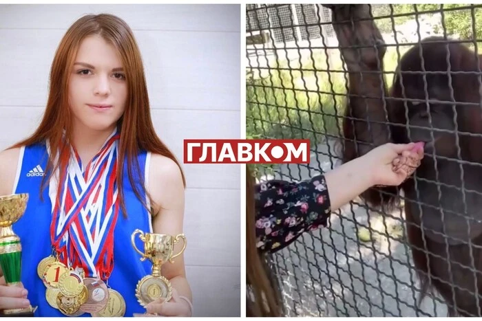 Титулована кримська боксерка накурила орангутана вейпом (відео)