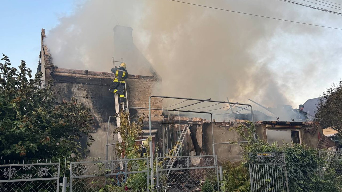 Night Attack on Lutsk - Houses Destroyed and Damaged