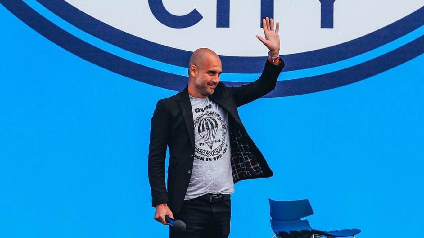 Guardiola showed how he 'lit up' at the concert of a famous band