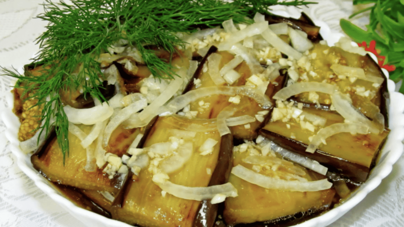 The tastiest eggplant appetizer - a summer recipe in high demand