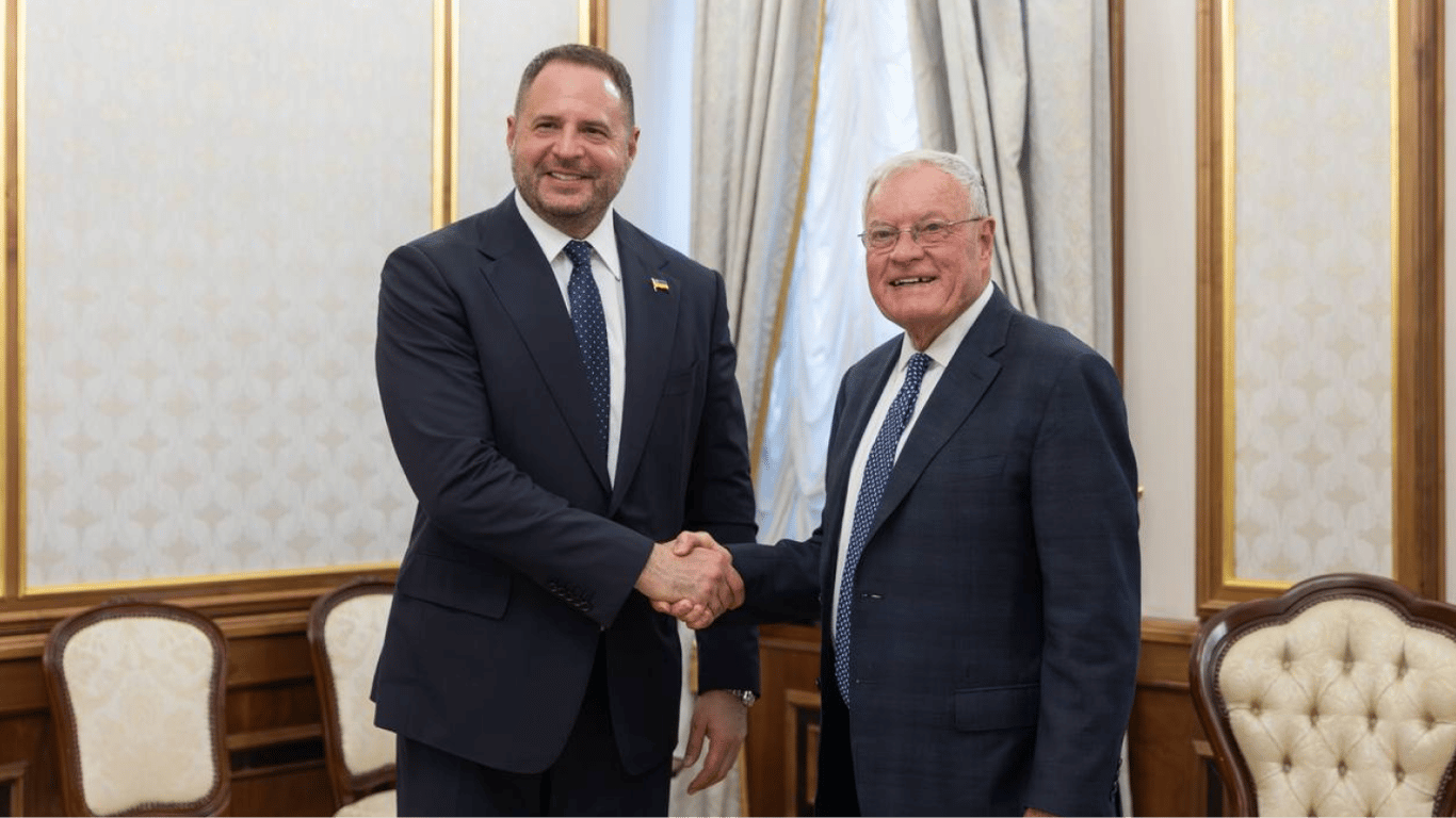 Yermak expressed gratitude to Kellogg after his visit to Kyiv