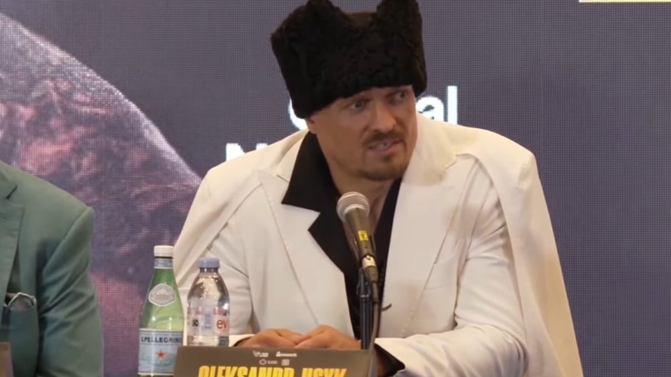 Usyk überraschte Dubois während der finalen Pressekonferenz