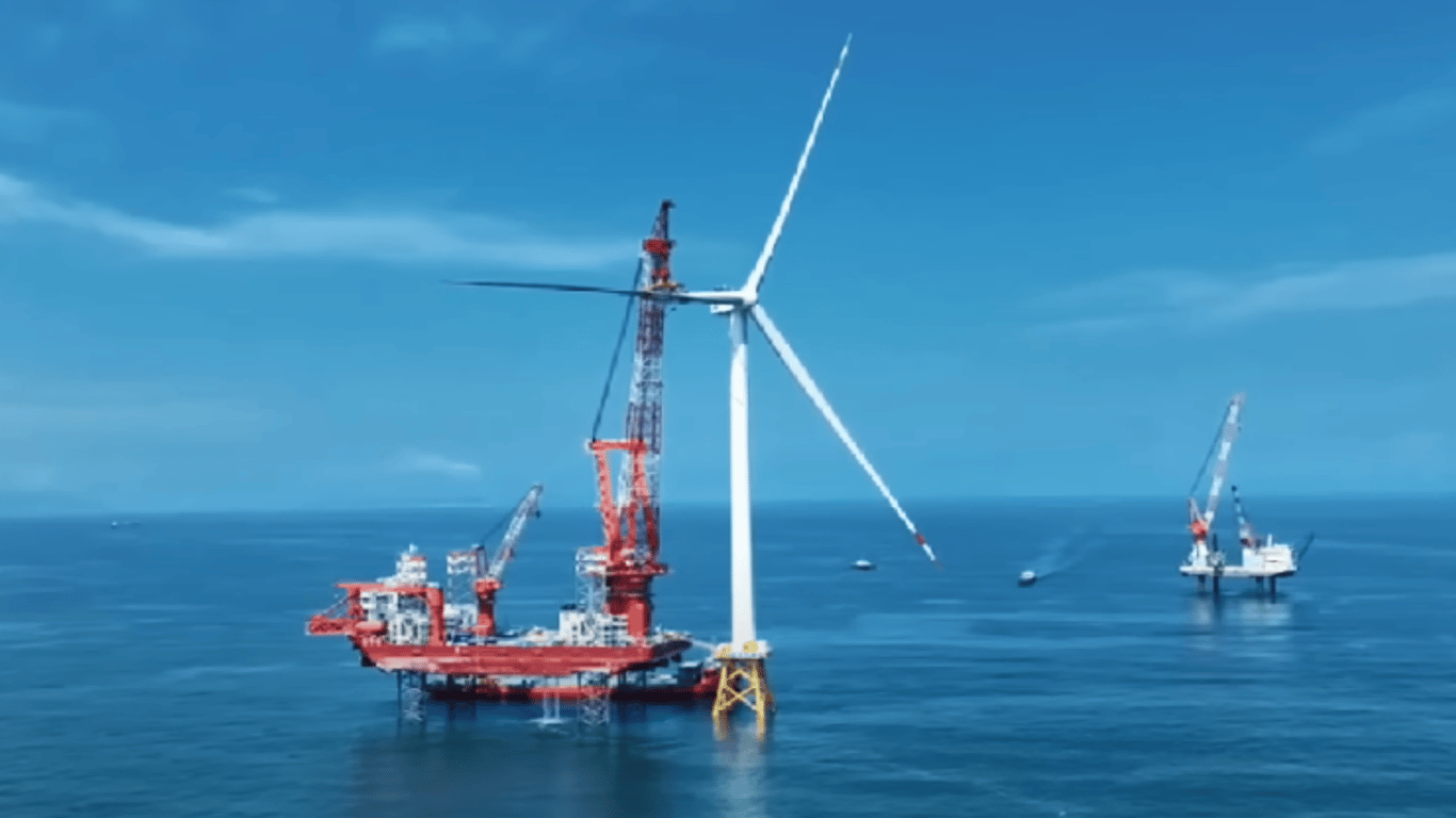 Height of 152 meters - where the largest wind turbine in the world was built