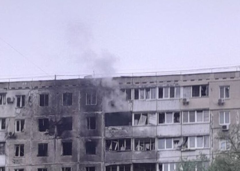 Последствия ракетных и дроновых атак в Киеве