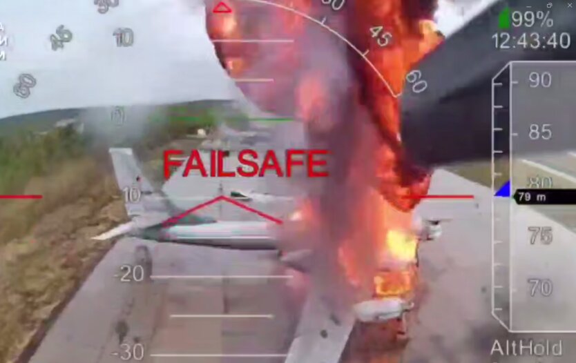 The chronology of Operation 'Spider Web' was shown in an exclusive SBU video